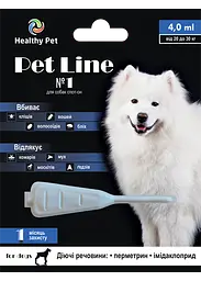 Краплі проти зовнішніх паразитів для собак Healthy Pet Line №1 від 20 до 30 кг 209153