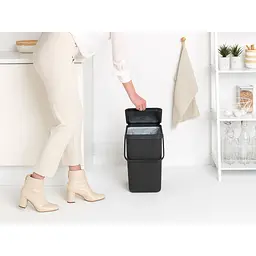Відро для сміття Brabantia Sort&Go темно-сіре 25 л (129940) - мініатюра 8