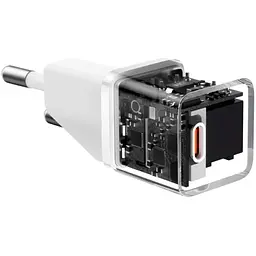 Мережевий зарядний пристрій Baseus GaN5 Fast Charger Mini 1C 20W White (CCGN050102) [105945] - мініатюра 4