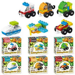 Конструктор DIY Toys Міський транспорт в асортименті, CJ-3978803 (6896100)