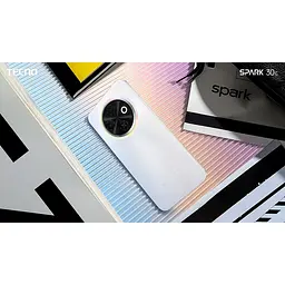 Смартфон Tecno spark 30c (KL5n) 4/128 GB білий (4894947051777) - мініатюра 10