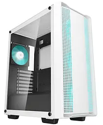 Корпус Deepcool CC560 WH V2 білий Без БП Mini-ITX/Micro-ATX/ATX,2x3.5,2+1*2.5"; 432×215×483мм(L×W×H)