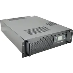 ДБЖ з правильною синусоїдою Ritar Online RT-10KL-LCD, RACK 10000VA(9000Вт), 192В, Струм макс. 5A, під зовн.АКБ