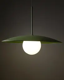 Підвісний світильник, люстра TK Lighting 10909 Slate E27 1x15W IP20 зелений - мініатюра 3