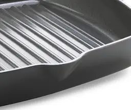 Сковорода-гриль GreenPan Featherweights 26 см чорна CC001791-001 - мініатюра 5