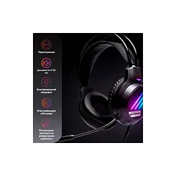 Навушники Hölmer H-01GS 3.5 мм Black (H-01GS) - мініатюра 12