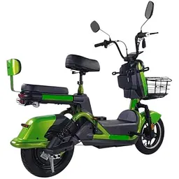 Електроскутер двомісний Crosser CR2 (800W, 60V, 24ah) зелений - мініатюра 2