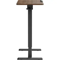 Приставний комп'ютерний стіл OfficePro ODM320DW Dark Wood/Black [148341] - мініатюра 4