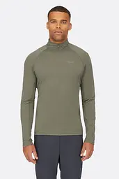 Футболка чоловіча Rab Sonic LS Zip Man M Хакі