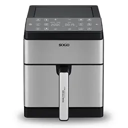 Мультипіч Sogo 8 л Сріблясто-чорний SS-10915 - мініатюра 2