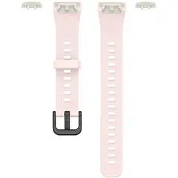 Ремінець DK Silicone Sport Band Classic для Honor Band 6 / 7 (011342) (pink) - мініатюра 3