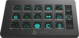 Контролер для стримінгу Ajazz AKP153E USB Black (AKP153E-B)