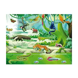 Набір для творчості Melissa & Doug Багаторазові наліпки Джунглі і Савана (MD30502) - мініатюра 3