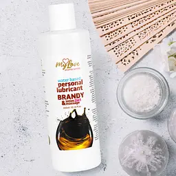 Лубрикант MyLove Aroma Series IntimMassage 2in1 Brandy, 300 мл - мініатюра 4