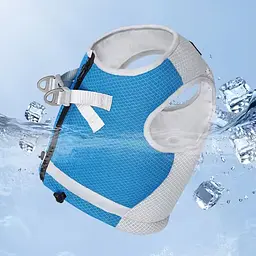 Літній охолоджувальний жилет для собак Derby Summer Dog Cooling Vest PPA0116-4, Blue, L - мініатюра 3