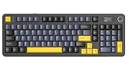 Клавіатура Attack Shark X98 Pro RGB Linear Blueberry Switch Wireless (AS-6972792470498-SB-UA) Star Black (G-000003602)