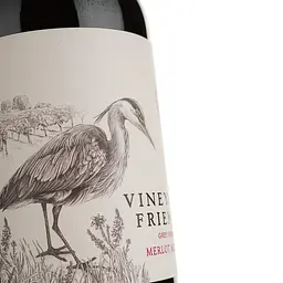 Вино Vineyard Friends Grey Heron Merlot Malbec червоне сухе 0.75 л - мініатюра 3