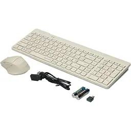 Комплект беспроводной A4Tech Fstyler FG2400 Air Wireless Beige - миниатюра 4
