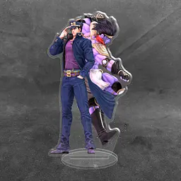 Акрилова колекційна фігурка Аніме: JoJo's Неймовірні пригоди ДжоДжо Джотаро Куджо (2) 15 см - мініатюра 2