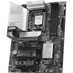 Материнська плата MSI PRO B860-P WIFI s1851 B860 4xDDR5 M.2 HDMI DP WiFi BT ATX - мініатюра 3