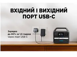 Портативна зарядна станція Anker 521 Power House - мініатюра 8