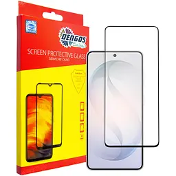 Скло захисне Dengos Full Glue Samsung Galaxy S26 Black (TGFG-442)