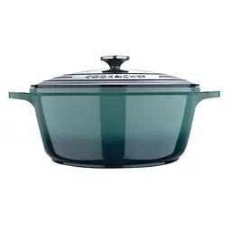 Каструля з кришкою Bergner Excalibur зелена 28 см 5,8 л (BG-36102-GR) - мініатюра 2