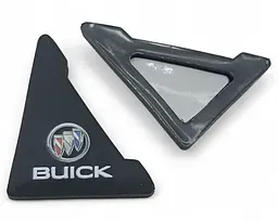 Захист кутів дверей BUICK 2 шт Гумові 45х58х47 мм на скотчі Чорні Посилені (протиударні чохли від сколів) - мініатюра 2