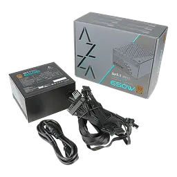 Блок живлення AZZA PSAZ ATX 3.1 650W 80+ Bronze (PSAZ-650B) - мініатюра 4