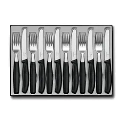 Набор столовых приборов Victorinox SwissClassic Table Set 12 шт Black (6.7833.12)