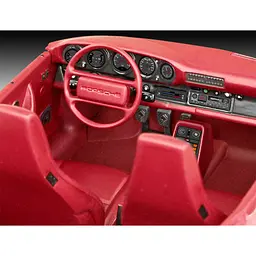 Збірна модель Revell Автомобіль Porsche 911 Carrera 3.2 Coupe рівень 3, масштаб 1:24, 109 деталей (RVL-67688) - мініатюра 7