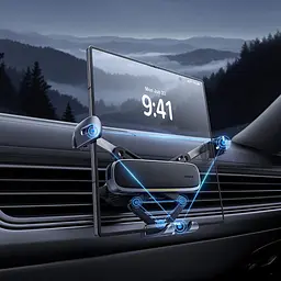 Автотримач Baseus UltraControl Gravity Grey (C40483401813-00) [168642] - мініатюра 8