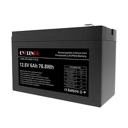 Акумуляторна батарея літій-залізо-фосфатна 12.8В 6Аг Cyclen 12.8V 6AH LiFePo4 (44-00079) - мініатюра 2