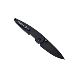 Ніж Hightron Birdidi, D2, алюміній, чорний, чорний клинок (HK06BLK) - мініатюра 3