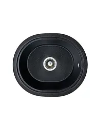 Кухонна мийка Adamant CIRCUM графіт 500x425x180 мм, без крила 50 см