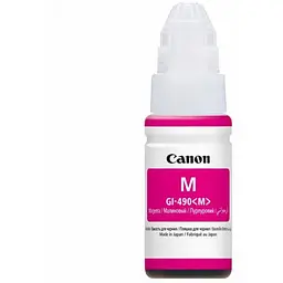 Чернила Canon GI-490 PIXMA G1400/G2400/G3400 Magenta 70 ml (0665C001)