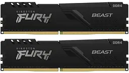 Пам'ять ПК DDR4 32GB KIT (16GBx2) 3200 FURY Beast Kingston teh0014350 - мініатюра 4