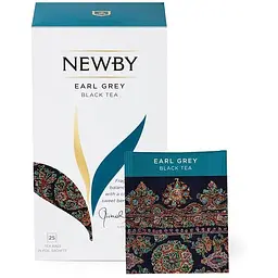 Чай чорний Newby Ерл Грей 50 г (25 шт. х 2 г) (93832) - мініатюра 3