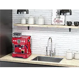 Кавоварка Trisa 6219.8212 Barista Plus червона (5655) - мініатюра 5