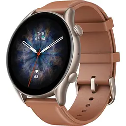 Смарт-годинник Amazfit GTR 3 Pro Brown Leather [65686]