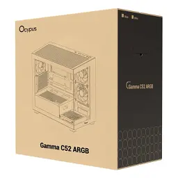 Корпус для ПК OCYPUS GAMMA C52 BK ARGB (GAMMA-C52-BKD300XX-GL) - мініатюра 11