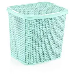 Короб для миючих засобів OZ-ER PLASTIC 6.2л KNIT бірюза