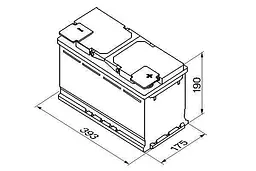 Акумулятор Bosch S5 Silver Plus 110Ah EN 920 (0 092 S50 150) - мініатюра 5