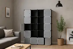 Модульна шафа Leobert Modern New з полицями для одягу