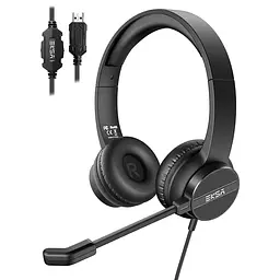 EKSA H12E 3.5 aux гарнітура з мікрофоном з шумозаглушенням