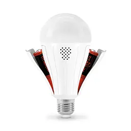 Лампочка TITANUM акумуляторна A80 12W E27 4000K 230V (TL-EMA80-12274) - мініатюра 3