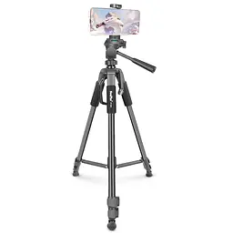 Штатив NeePho NP-8840 66-170см (знімний майданчик + тримач + чохол) Чорний - мініатюра 2