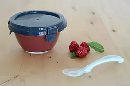 Контейнер скляний для зберігання Beaba Babycook Pyrex, 200 мл, синій (780500) - мініатюра 4