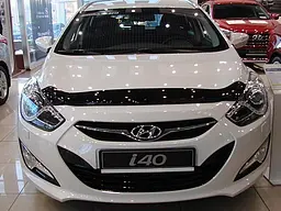 Дефлектор капоту мухобійка для Hyundai i40 2011-