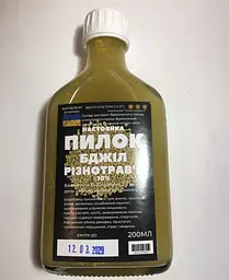 Настоянка на бджолиному пилку різнотрав'я 200 мл
